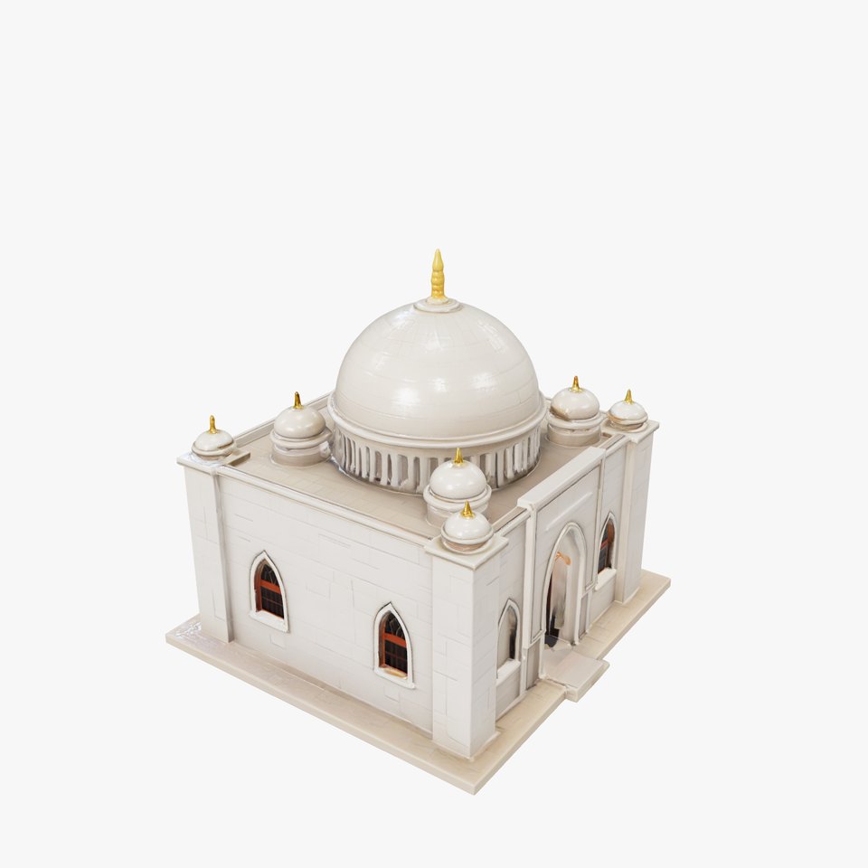 Grand Mosque Architectural Model Pack